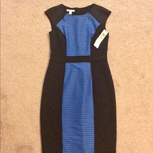 Blue and Black semi-formal dress